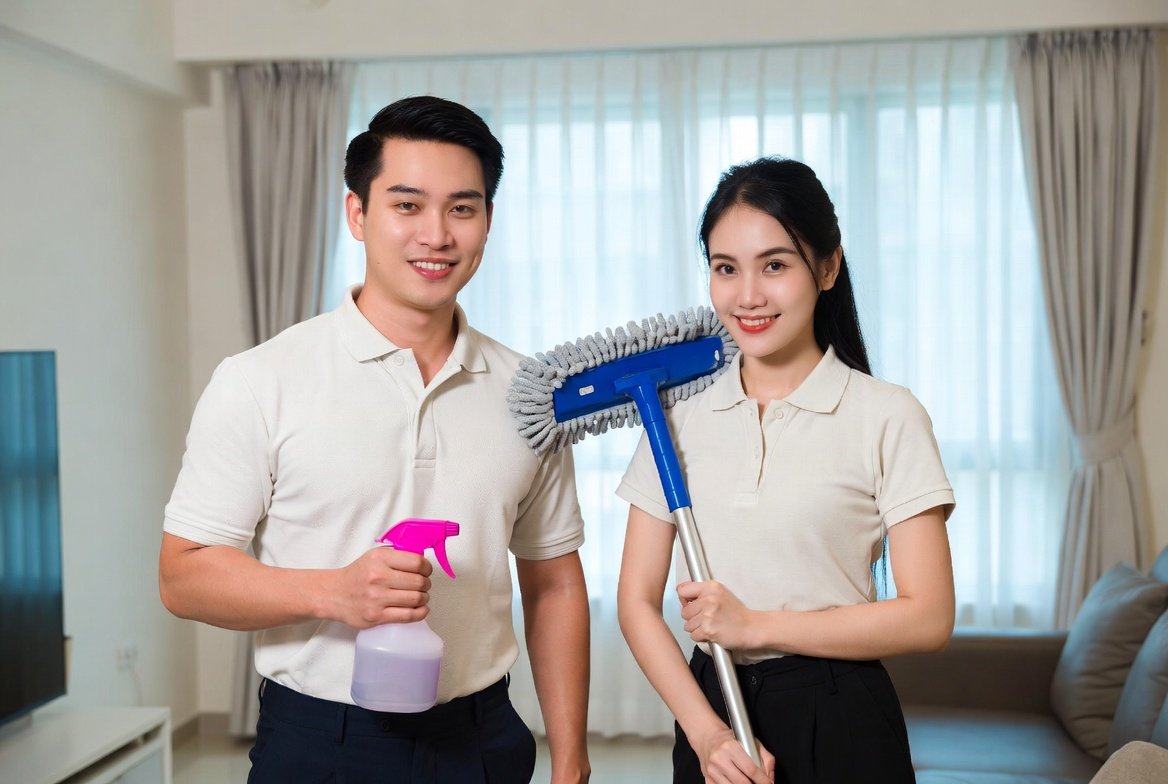 Cleaning team or equipment