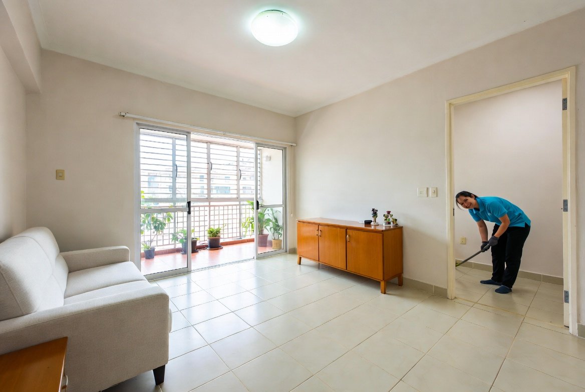 Regular home cleaning
